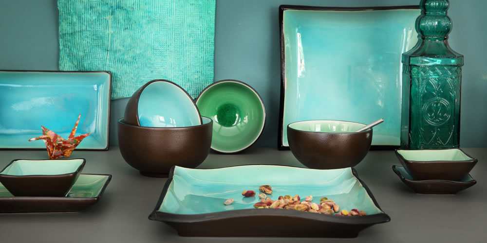 Tokyo Design Studio – Waga - Bowl - Green - 25x6 cm ⋆ The Oriental Shop