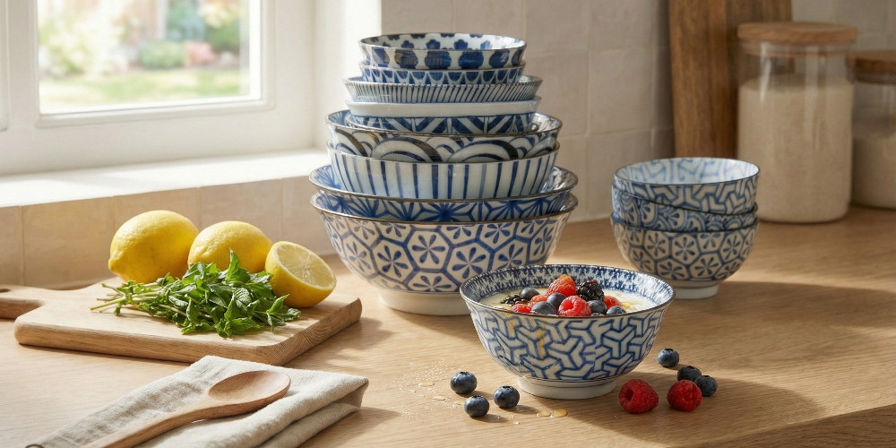 Asiatische Schale mit Essen