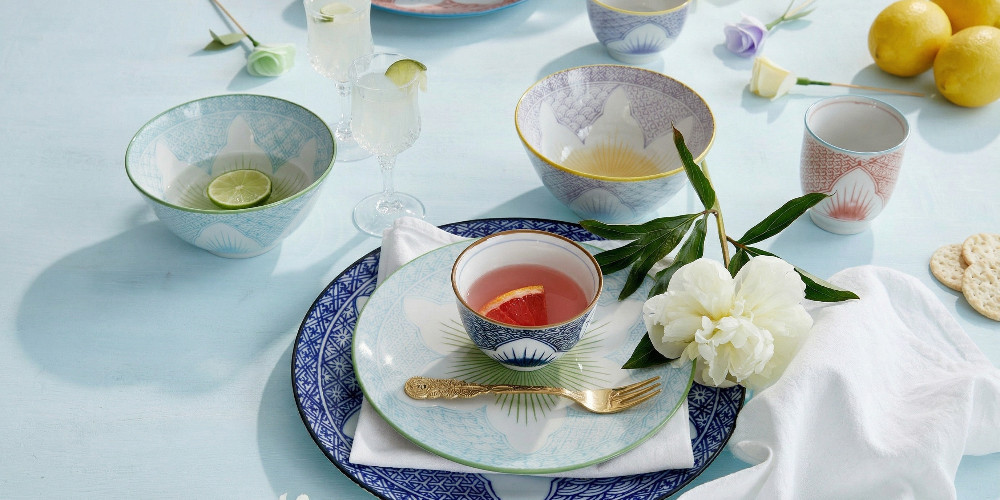 食器 Lily Lily Flower Collection | Floral Japanese Ceramic Tableware - TDS