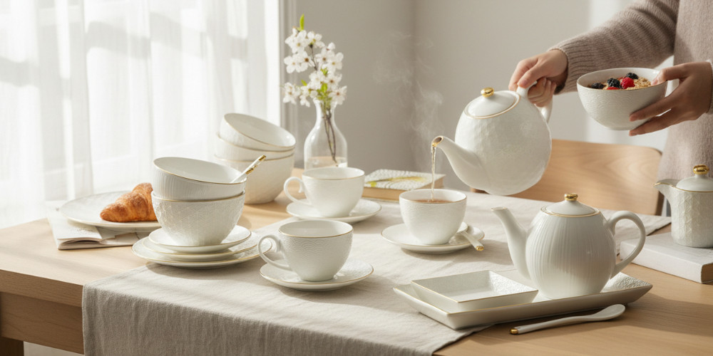 Nippon White | Elegantes Japanisches Porzellan