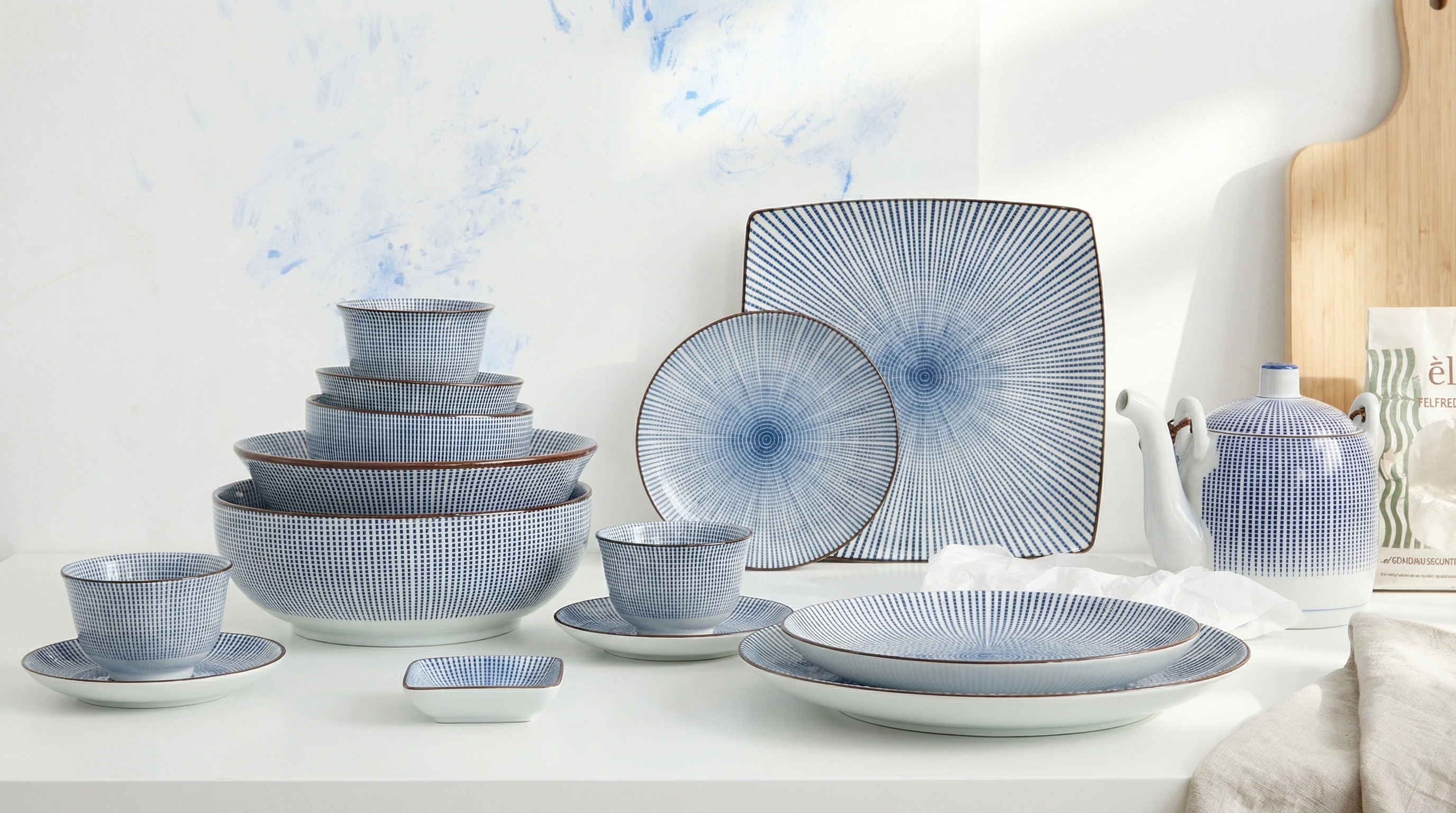 SAKURA - SUSHIBORD MET SAUSVAK 20X12,5CM - Toko Azia