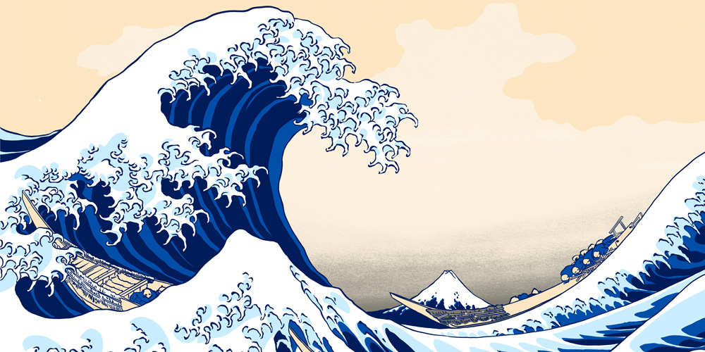Tokyo Design Studio series Hokusai