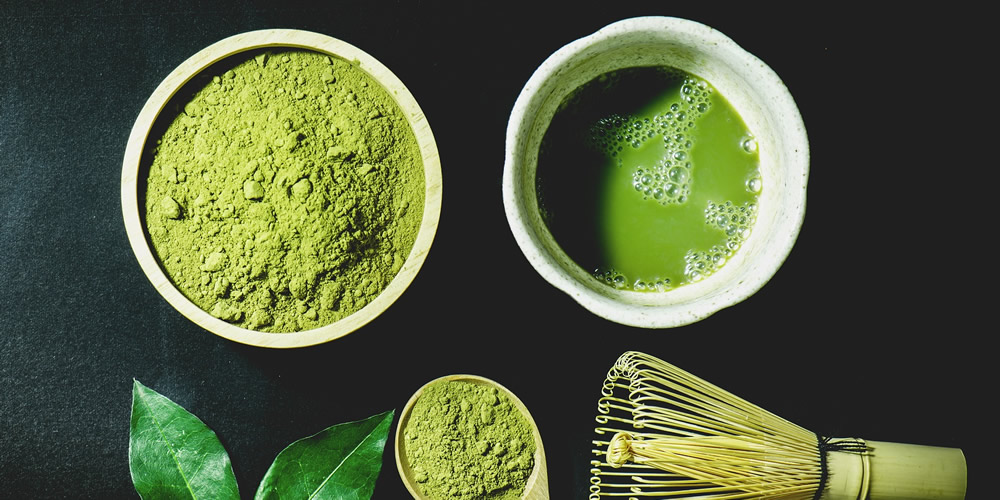 Preparation of Matcha tea in Matcha