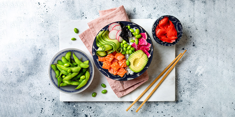 Tokyo Design Studio series Poke Bowls