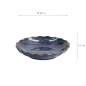 Preview: Cobalt Blue Teller bei Tokyo Design Studio (Bild 5 von 5)