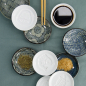 Preview: Sauce Dish Kamon Blue, Porcelain, &Oslash; 9.5 &times; 2 cm, Item No. 14357