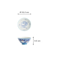 Preview: Schale Kawaii Fisch Blau, Porzellan, 300 ml, Art.-Nr. 14970