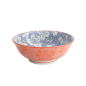 Preview: TDS, Tayo Bowl, Mixed Bowls Sakura, Blue/Red, Ø 19.7 x 7 cm, 1000ml - Item No. 15467