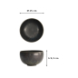 Preview: Rice Bowl Onyx Noir, Stoneware, 1.15 L, Item No. 15540