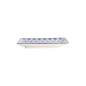 Preview: Sushi-Platte Nippon Blue Stars Weiß, Porzellan, 21 × 13,5 cm, Art.-Nr. 15610