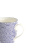 Preview: Mug Nippon Blue Waves Blue, White, Porcelain, 380 ml, Item No. 15622