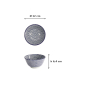 Preview: Rice Bowl Nippon Blue Waves, Porcelain, 300 ml, Item No. 16000