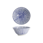 Preview: Tayo-Schale Nippon Blue Lines, Porzellan, 500 ml