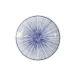Preview: Teller Nippon Blue Lines, Porzellan, Ø 20,6 cm, Art.-Nr. 16021