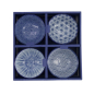 Preview: Reisschalen-Set Nippon Blue, 4-tlg., Porzellan, Ø 12 × 6,4 cm, 300 ml, Art.-Nr. 16040