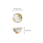Preview: Rice Bowl Fuku Cat Neko Kawaii Pink, Porcelain, 300 ml, Item No. 16297