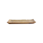 Preview: Sushi-Platte Mino Craft Braun, Porzellan, 23,8 × 15 cm, Art.-Nr. 16308