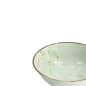Preview: Noodle Bowl Green Cosmos, Stoneware, 1.3 L, Item No. 16504