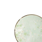 Preview: Plate Green Cosmos, Stoneware, Ø 22.7 cm, Item No. 16509
