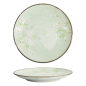 Preview: Plate Green Cosmos, Stoneware, &Oslash; 28.5 cm
