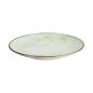 Preview: Plate Green Cosmos, Stoneware, Ø 28.5 cm, Item No. 16510