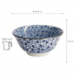 Preview: Hana Blue Mixed Bowls Schale bei Tokyo Design Studio (Bild 6 von 6)
