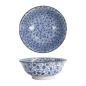 Preview: Ramen Bowl Hana Blue Mixed Bowls Karakusa, Porcelain, 1.2 l