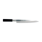 Preview: Sashimi Knife (fillet knife) Sekiryu, Stainless steel, Hammered finish, blade 21 cm, handle in ABS plastic
