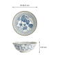 Preview: Nudelschale Flora Japonica Ivy, Porzellan, 1 L, Art.-Nr. 16709
