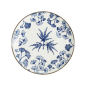 Preview: Teller Flora Japonica Maple Blau/Weiß, Porzellan, Ø 25,7 cm, Art.-Nr. 16721