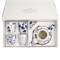 Preview: Teekanne mit 4 Teebechern Flora Japonica Blau/Weiß, 5-teilig, Porzellan, 1,3 L, Art.-Nr. 16733