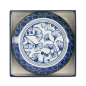 Preview: Plate Set Flora Japonica Blue, White in a gift box, 4pcs, Porcelain, Ø 16 cm, Item No. 16851