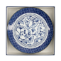 Preview: Teller-Set Flora Japonica Blau/Weiß in Geschenkbox, 4-tlg., Porzellan, Ø 25,7 cm, Art.-Nr. 16853