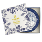 Preview: Teller-Set Flora Japonica Blau/Weiß in Geschenkbox, 4-tlg., Porzellan, Ø 25,7 cm, Art.-Nr. 16853