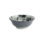 Preview: Ramen Bowl Asakusa Ninja White, Red, Black, Porcelain, Ø 20.5 cm, 1.25 l, Item No. 16858