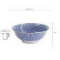 Preview: TDS, Rice Bowl, Kotobuki, Mixed Bowls, Ø 20.3 x 8 cm - Item no. 16872