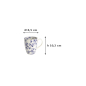 Preview: Mug Flora Japonica Gingko Blue in a gift box, Porcelain, 380 ml, Item No. 16976