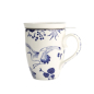 Preview: Mug Flora Japonica Crane Blue in a gift box, Porcelain, 380 ml, Item No. 16978