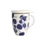 Preview: Tasse Flora Japonica Ivy Blau in Geschenkbox, Porzellan, 380 ml, Art.-Nr. 16979