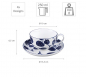 Preview: 4 stk Tassen Set mit Untertassen bei Tokyo Design Studio (Bild 6 von 6)