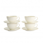 Preview: Nippon White 4 Tassen Set mit Untertassen bei Tokyo Design Studio (Bild 13 von 14)