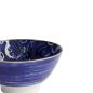 Preview: Rice Bowl Japonism Carp Blue, Porcelain, 1 L, Item No. 17107