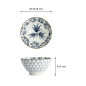 Preview: Reisschale Flora Japonica Maple, Porzellan, 950 ml, Art.-Nr. 17593