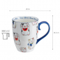 Preview: White Classic Cat Kawaii Lucky Cat Mug with Giftbox at Tokyo Design Studio (picture 3 of 3)