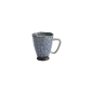 Preview: Tasse Circle Blau/Grau, Steinzeug, 400 ml, Art.-Nr. 17725