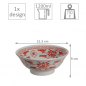 Preview: Mixed Bowls Beni Ran Ramen Bowl in Gift Box at Tokyo Design Studio (picture 3 of 3)