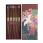 Preview: TDS, Chopstick Set, Japan Flower, 5 pair, 22,5 cm, Item No. 17865