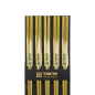 Preview: TDS, Chopstick Set, Stainless Steel Gold, 5 pair, 22,5 cm, Item No. 17930