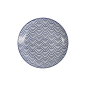 Preview: Plate Nippon Blue Waves, Porcelain, Ø 20.6 cm, Item No. 17954