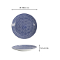 Preview: Teller Nippon Blue Dots, Porzellan, Ø 20,6 cm, Art.-Nr. 17955